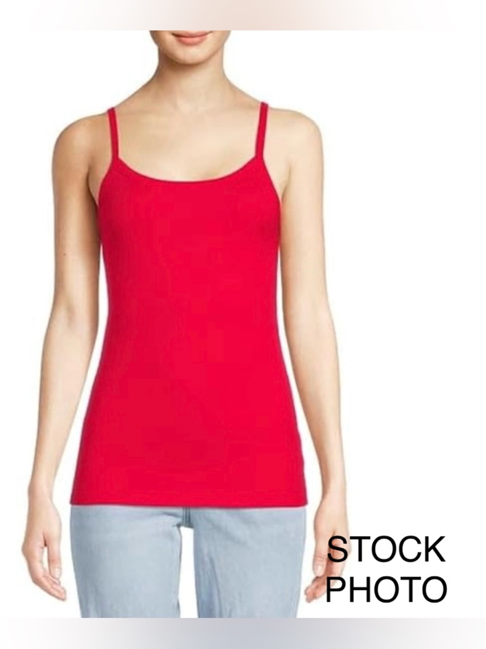 No Boundaries Red Slim Spaghetti-Strap Camisole